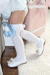 Lana Ruffle Socks with Poms and Bows - Petite Maison Kids