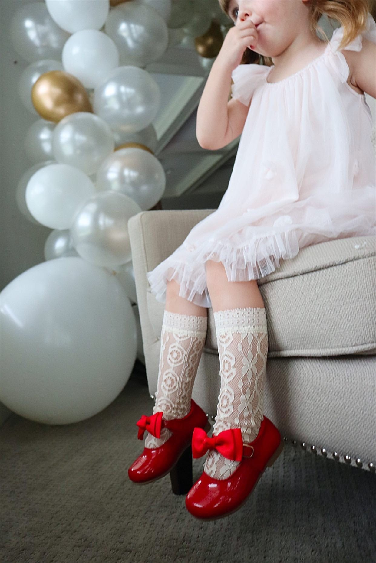 Daisy Lace Socks - Petit Maison Kids
