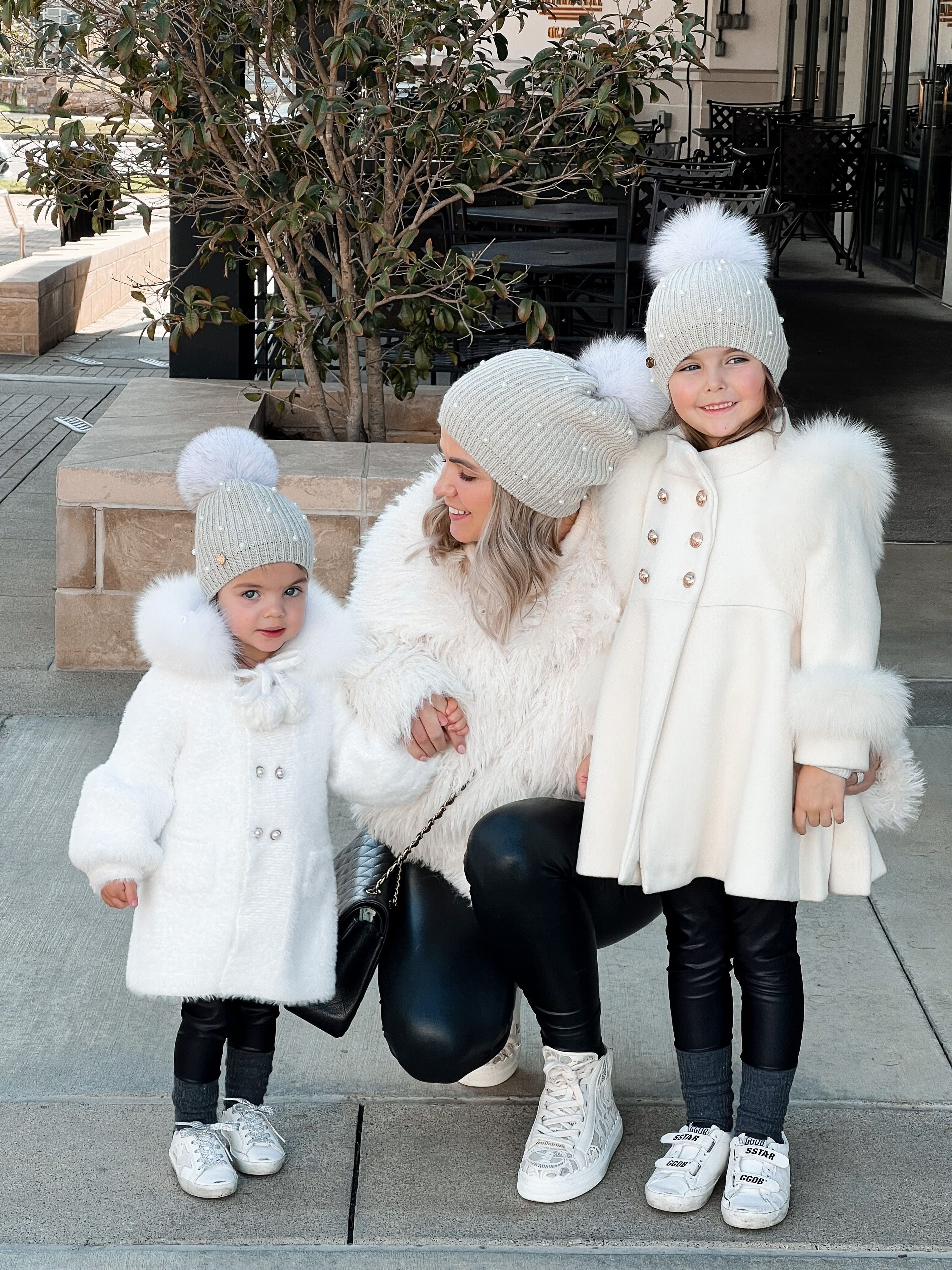 Pearl Angora Kids Hat - Petite Maison Kids