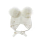 Honeycomb Cream Ivory Cashmere Bonnet
