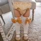 Emma Linen Bow Socks - Petit Maison Kids