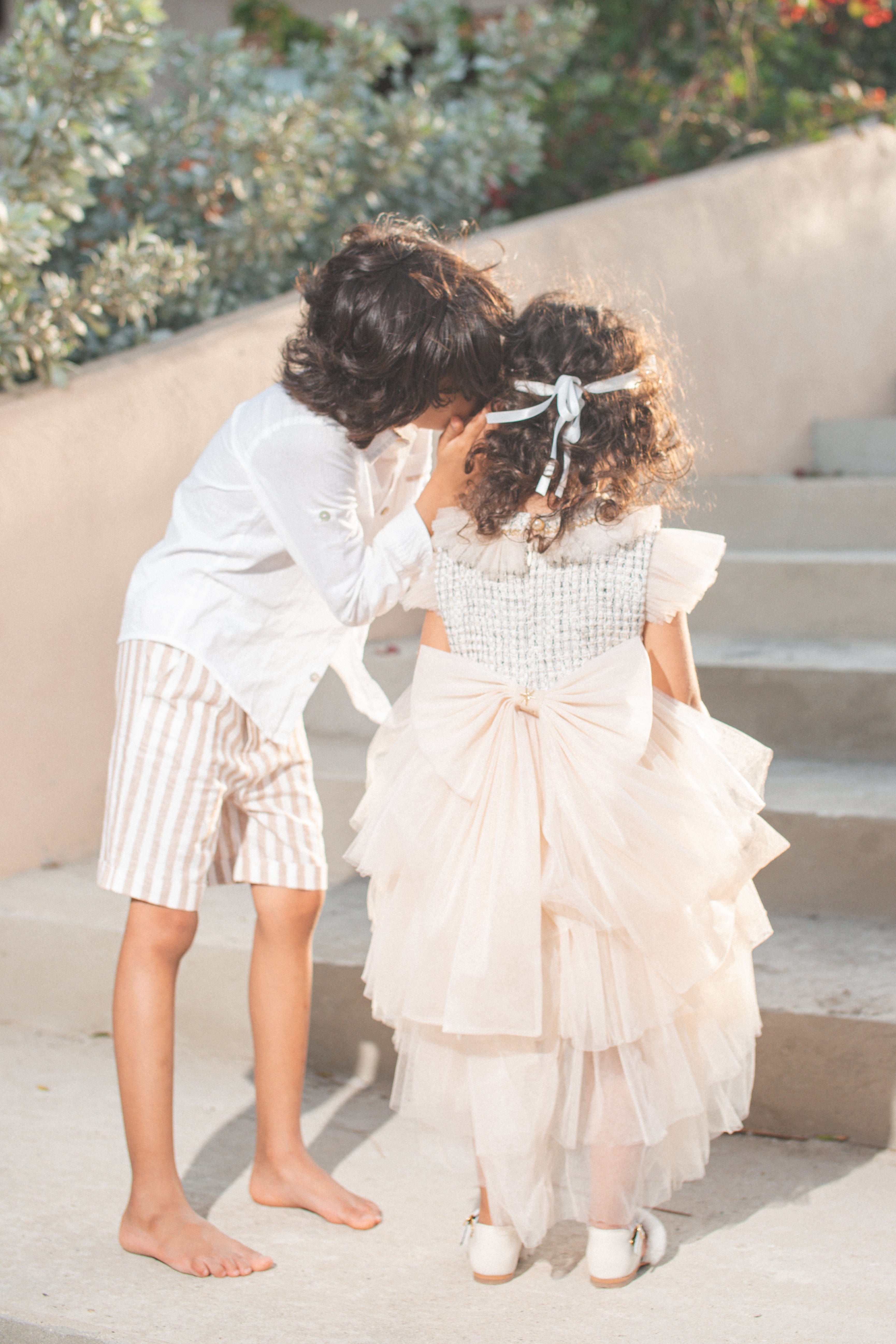 Fira Tweed Dress - Petite Maison Kids