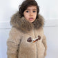 Shearling Teddy Camel Coat PRE-ORDER - Petit Maison Kids