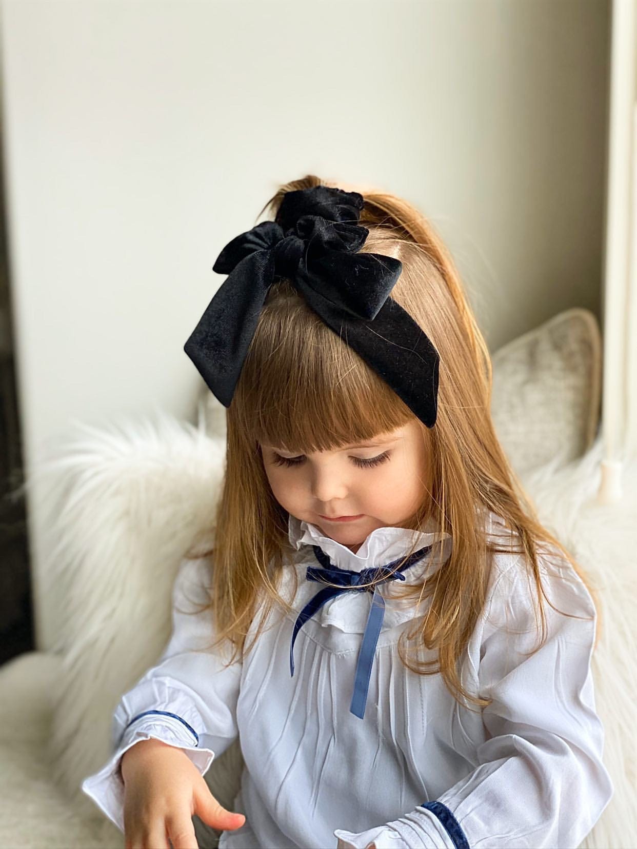 Velvet Scrunchie - Petit Maison Kids