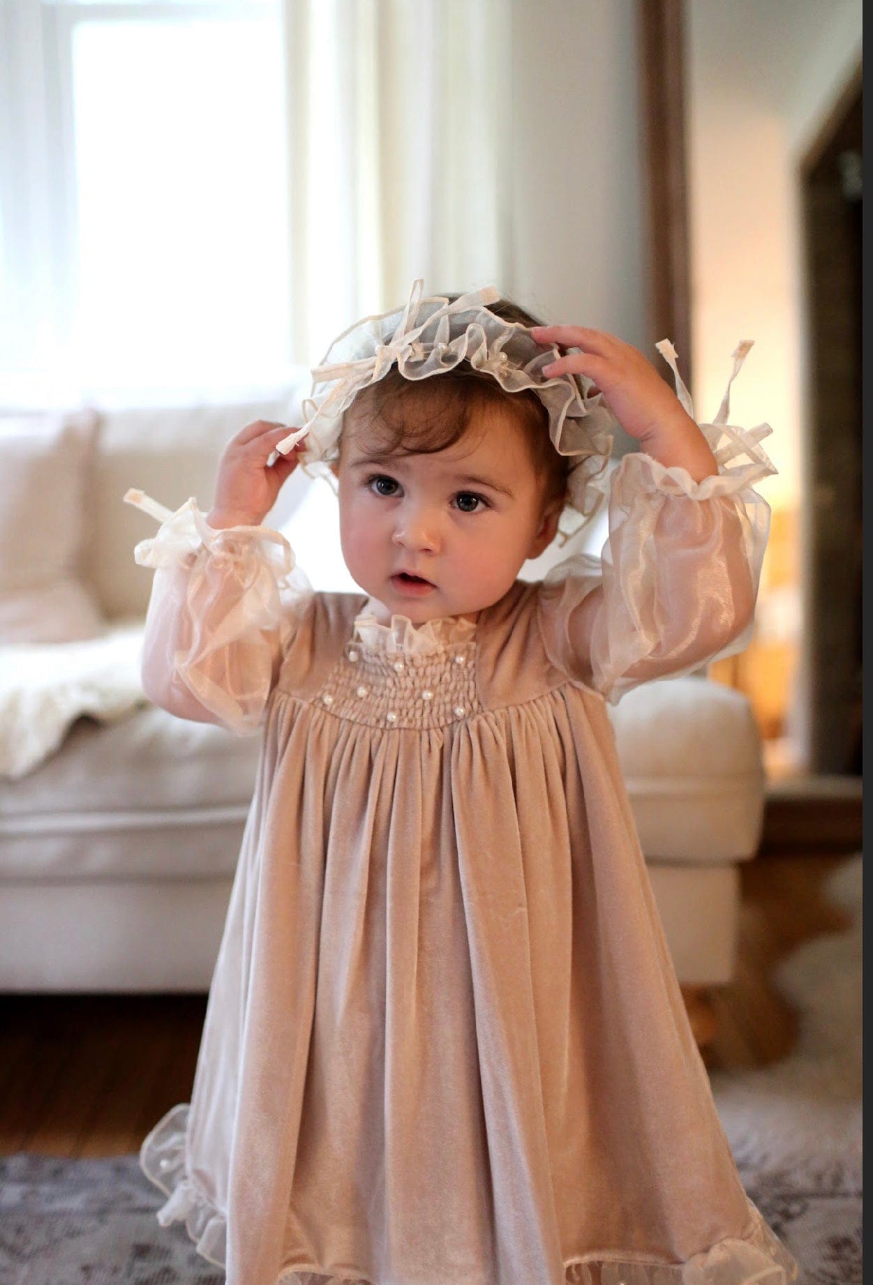 Helena Organza Hair Sash - Petite Maison Kids