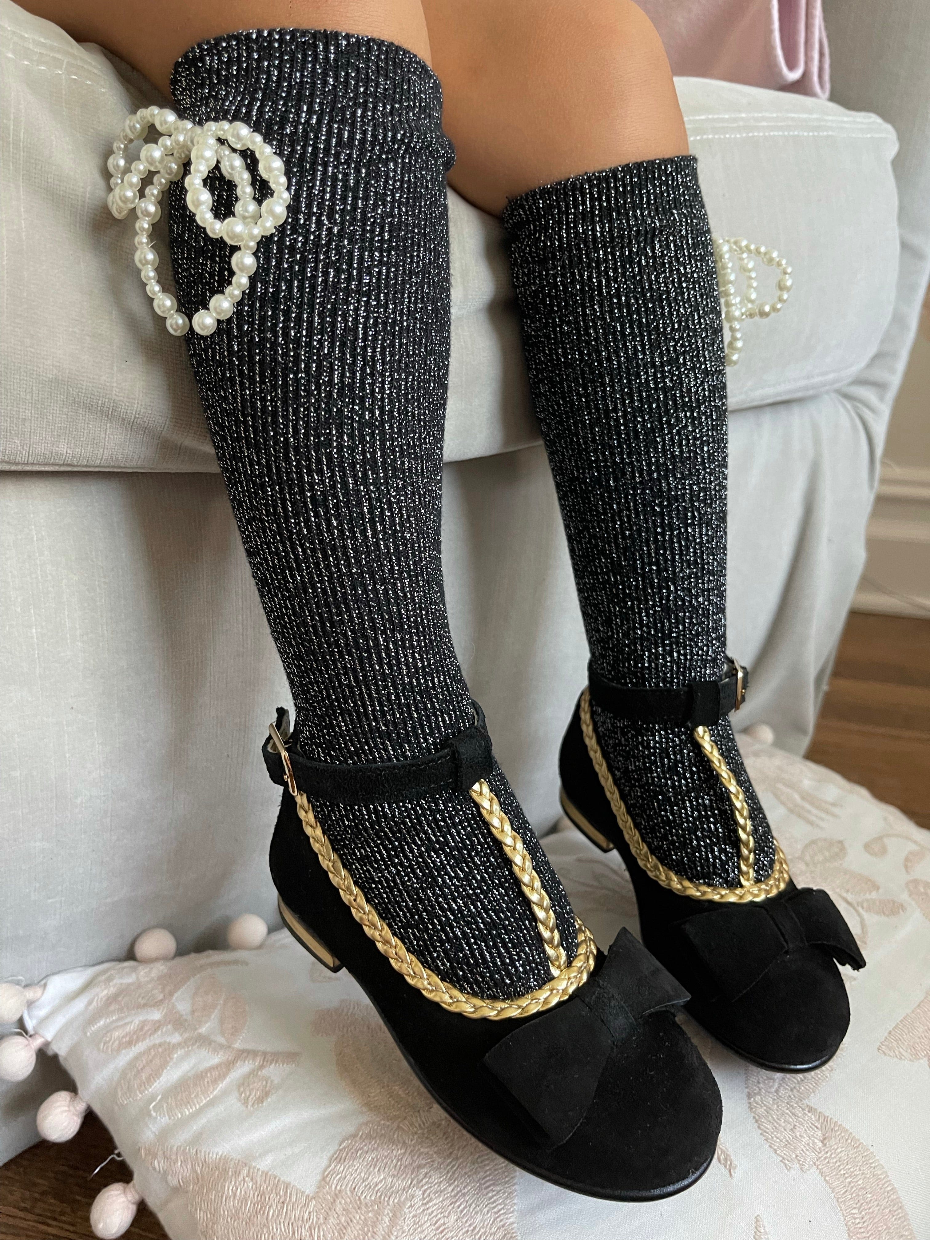 Empress Noir Mary Janes - Petite Maison Kids