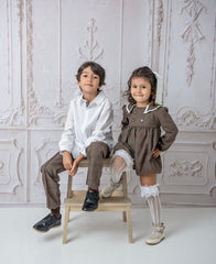 Blair Estate Tweed Romper