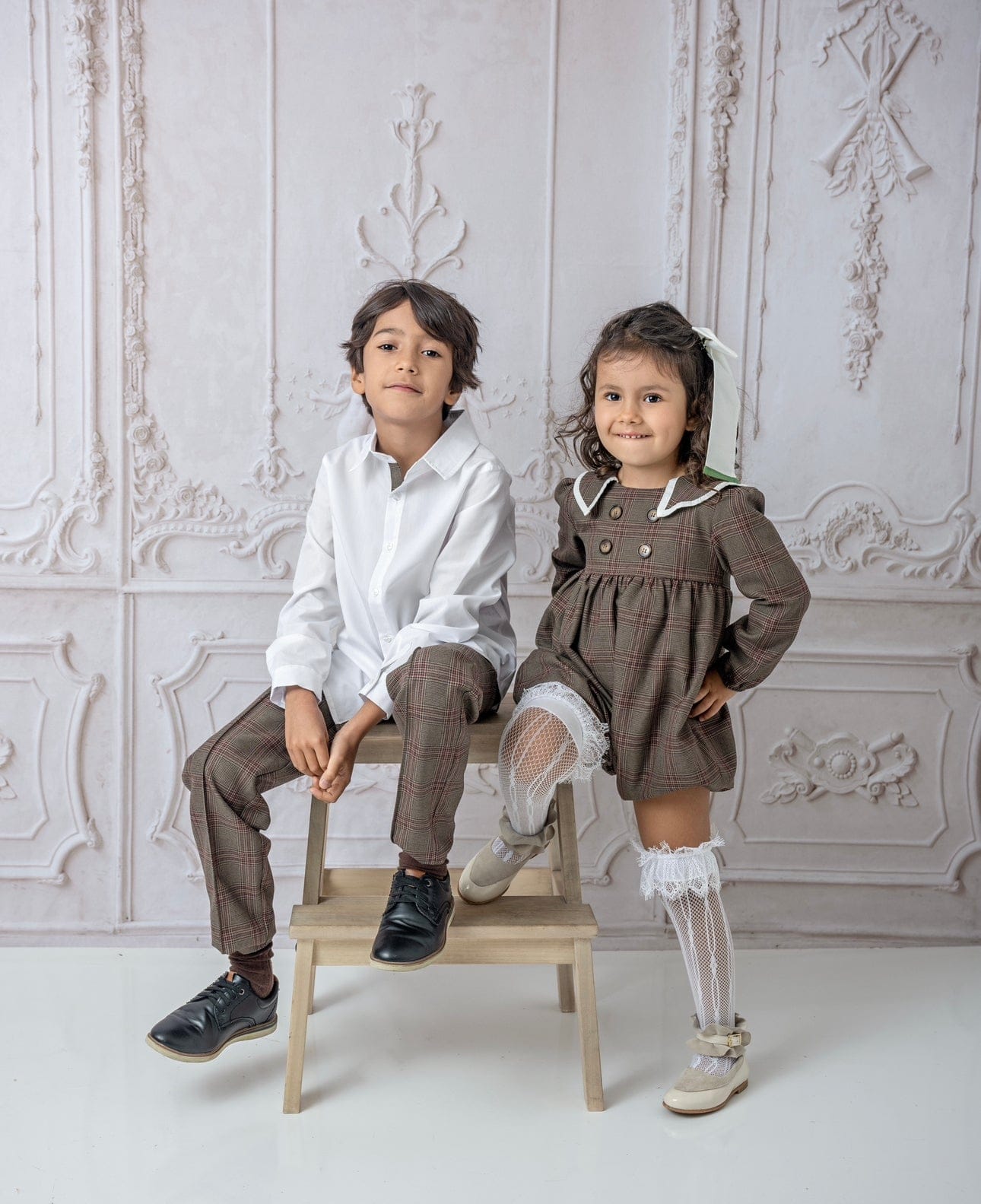 Blair Estate Tweed Romper