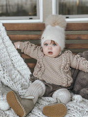 Vanya Cashmere Beanie Hat - Petite Maison Kids