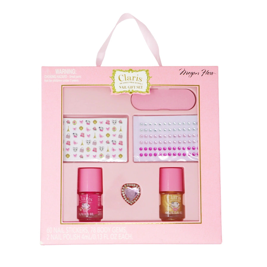 Claris the Chicest Mouse in Paris Nail Gift Set