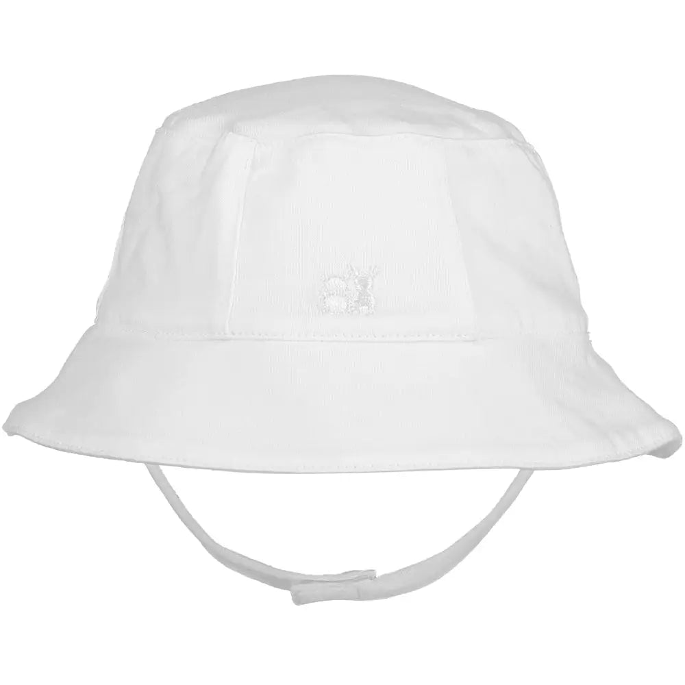 White Fishermans Baby Sun Hat