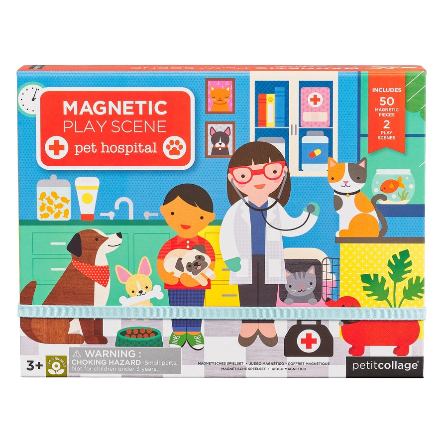 Pet Hospital Magnetic Play Set