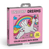 Unicorn Dreams Color Magic Bath Book