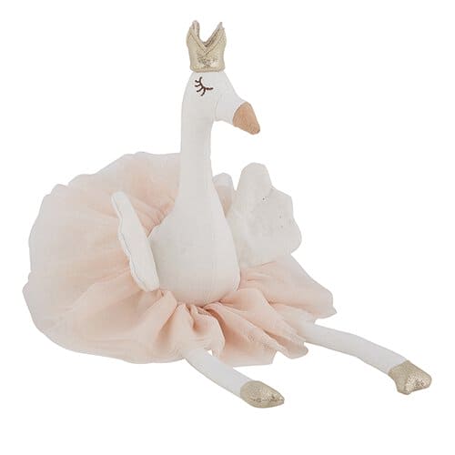 Ivory Swan Tutu Plush Toy