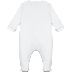 Ashton Unisex White Babygrow and Hat Set