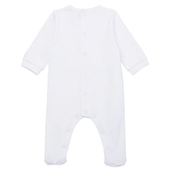 Heath White Unisex Babygrow and Hat