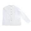 Charlie White Mandarin Collar Shirt