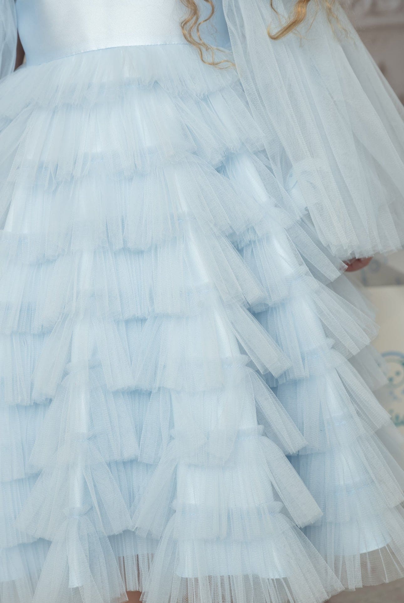 Alaska Baby Blue Tulle Dress