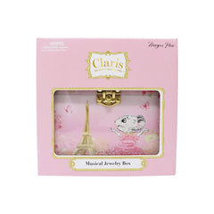 Claris the Chicest Mouse in Paris Pearl Musical Jewellery Box