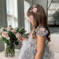 Mia Grey and Pink Ombré Cupcake Tulle Dress