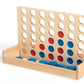 4 in a Row Wooden Board Game Moulin Roty