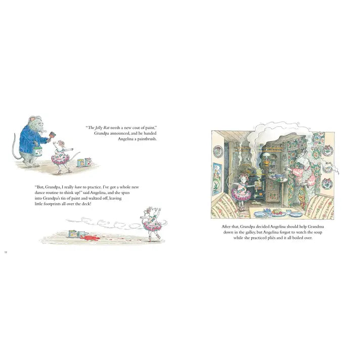 Angelina Star of The Show Book by Katharine Holabird