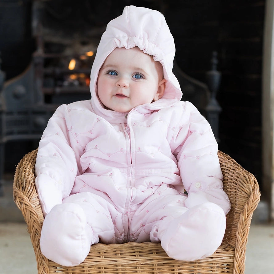 Rosebud Baby Pramsuit