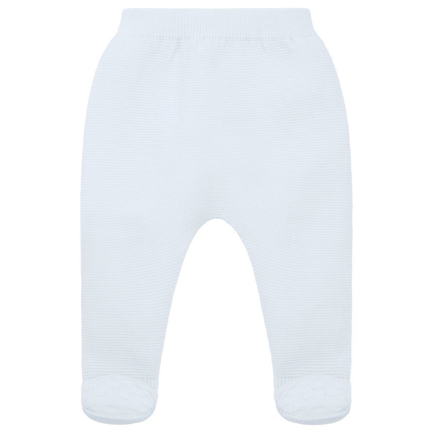 Karl Boys Blue Knitted Outfit & Hat Set