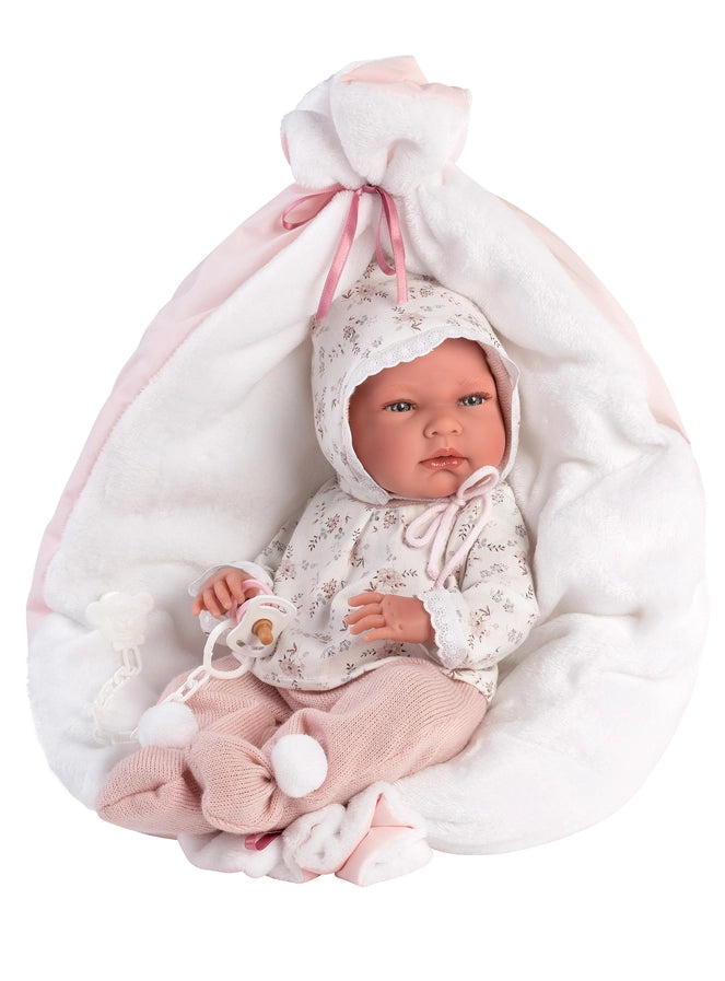 Newborn Doll Nikki with Cushion