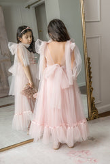 Camila Light Pink Tulle Gown