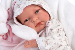 Newborn Doll Nikki with Cushion