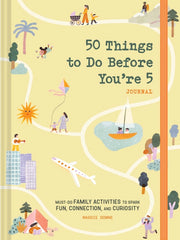 50 Things To Do Before You're 5 Journal Book