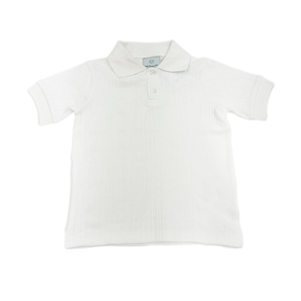 Alex White Short Sleeve Polo Shirt