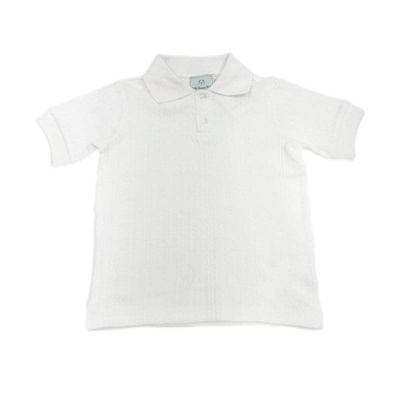 Alex White Short Sleeve Polo Shirt