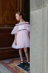 Coco-Pink Tulle Dress
