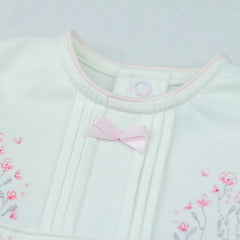 Jemma Girls Floral Embroidery Romper