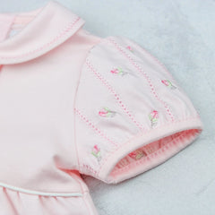 Judy Pink Girls Pretty Top and Shorts Set