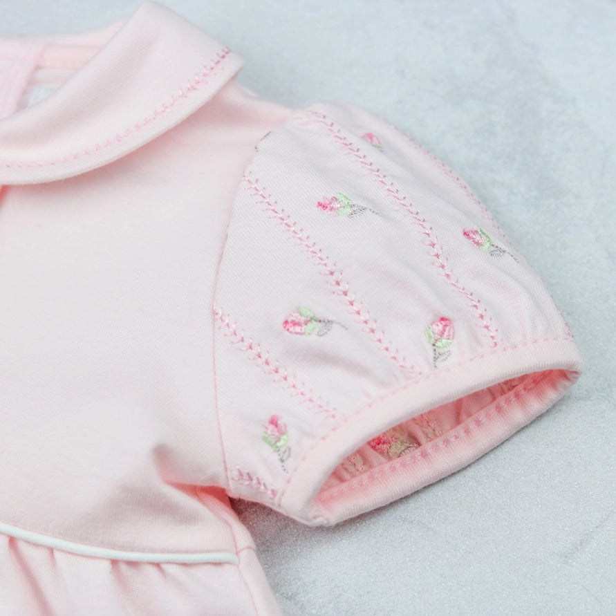 Judy Pink Girls Pretty Top and Shorts Set