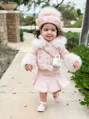 Baby Wool Beret with Pearls - Petite Maison Kids