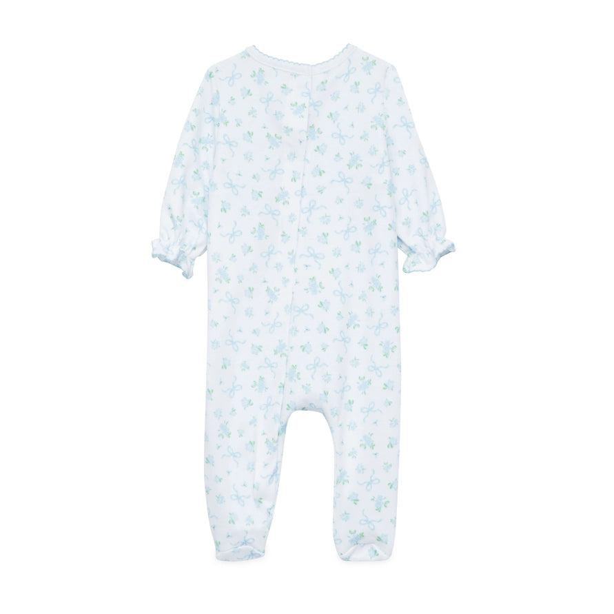 Eloise's Classics Smocked Footie — Pima Cotton Baby Footie