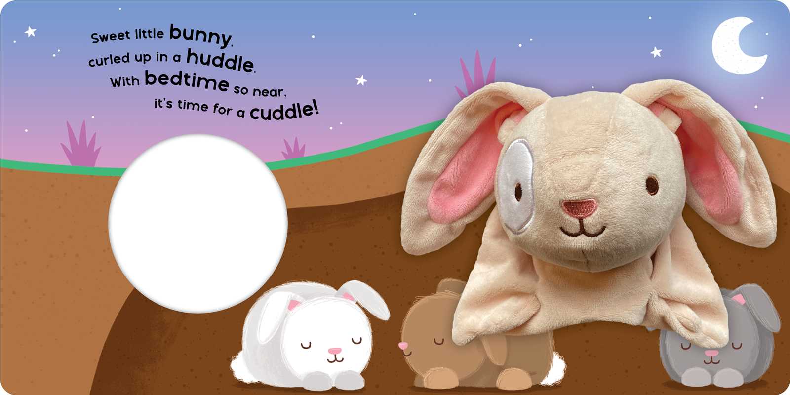 Cuddle Time Bunny: Hand Puppet Book