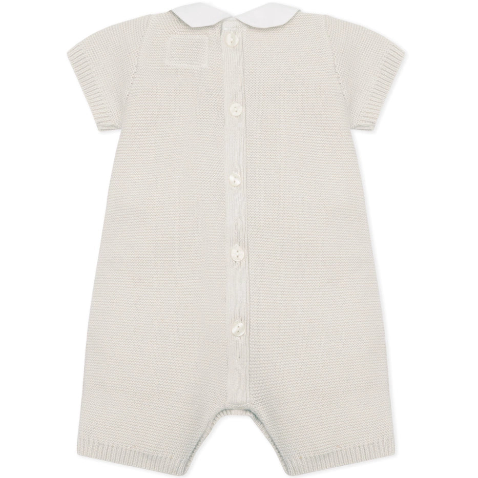 Java Stone Unisex Baby Knit Romper