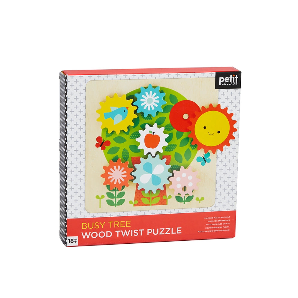 Busy Tree Wooden Twist Puzzle