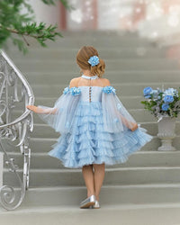 Alaska Baby Blue Tulle Dress