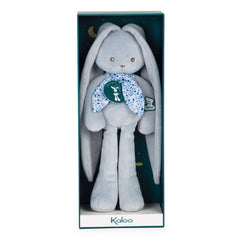 Lapinoo Grey & Blue Rabbit Soft Toy 13.7"