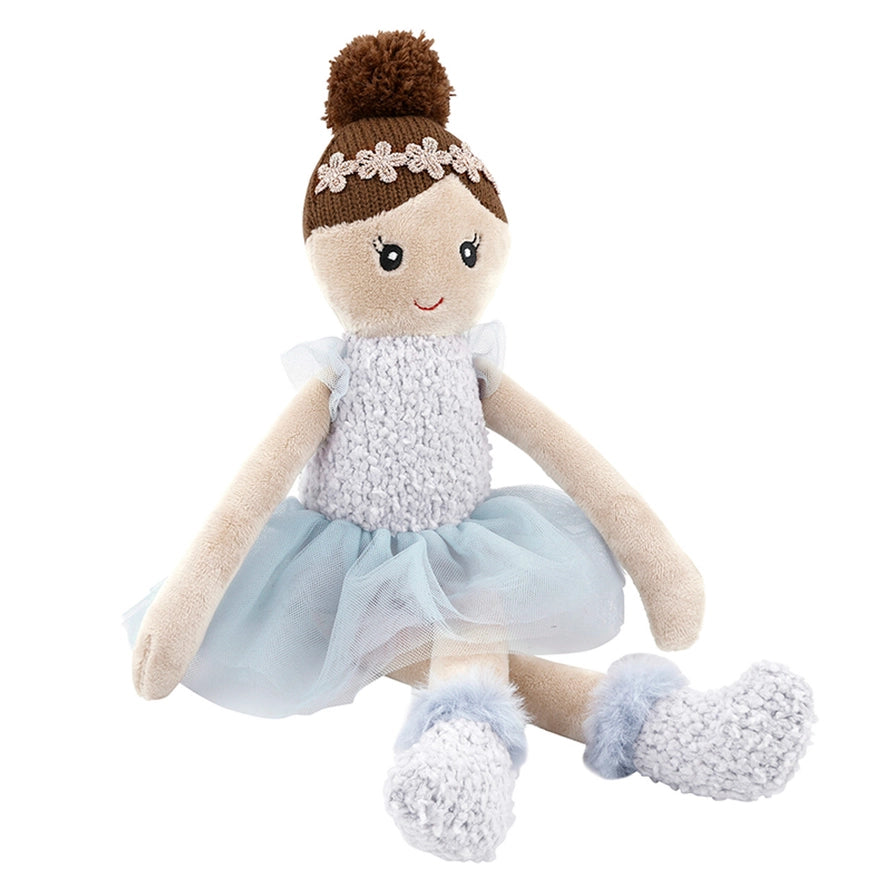 Blue Tutu Ballerina  Doll 12"