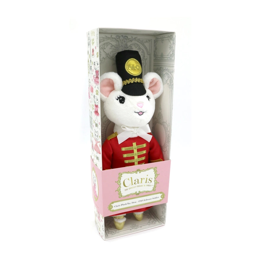 Claris The Chicest Mouse in Paris FAO Toy Soldier Plush