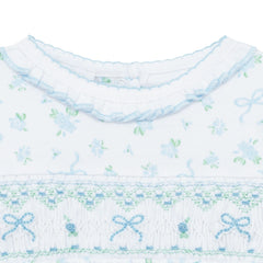 Eloise's Classics Smocked Footie — Pima Cotton Baby Footie