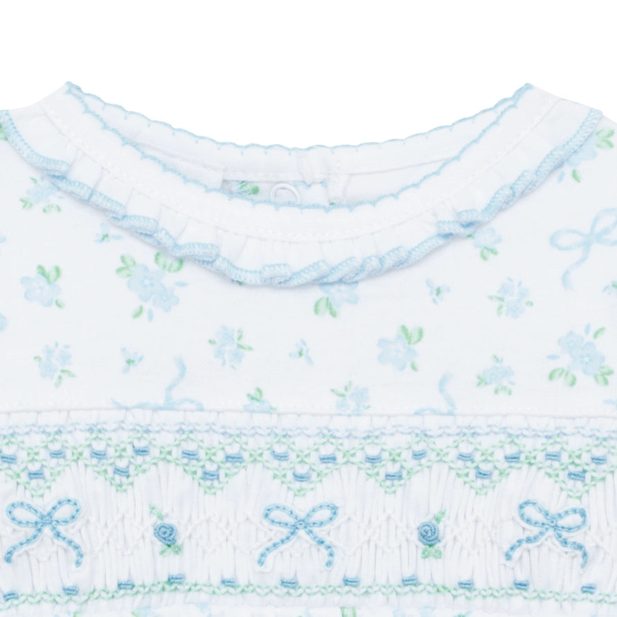 Eloise's Classics Smocked Footie — Pima Cotton Baby Footie