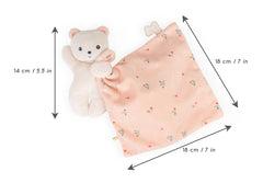 Comforting Blanket Bear in Peach by Janod